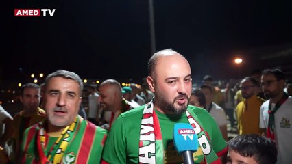 Amedspor taraftarlarından maç sonrası görüşler