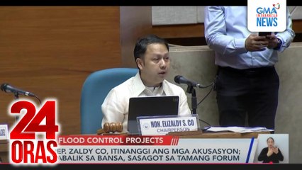 Rep. Zaldy Co, itinanggi ang mga akusasyon; babalik sa bansa, sasagot sa tamang forum | 24 Oras