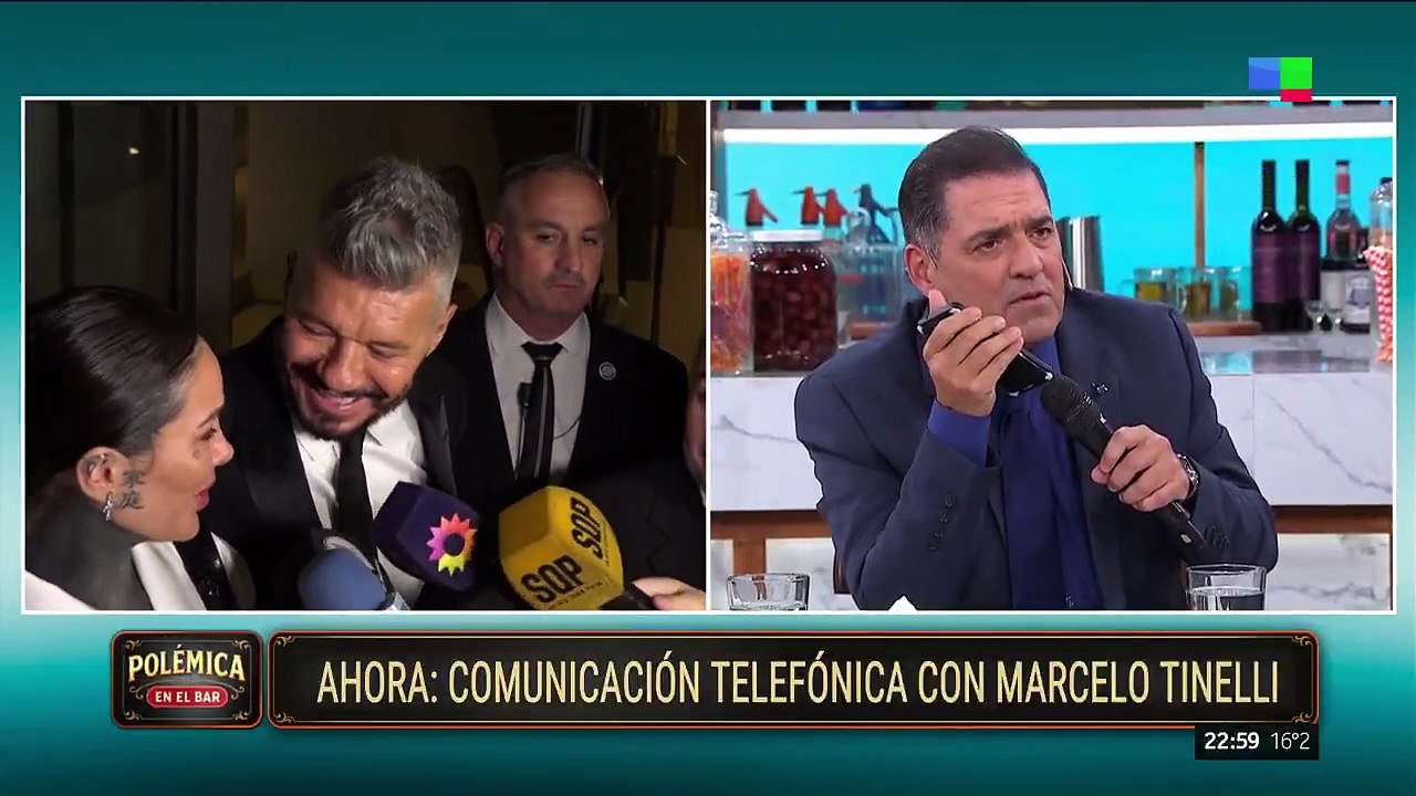 Marcelo Tinelli enfrentó la versión de terceros en discordia tras su separación de Milett Figueroa