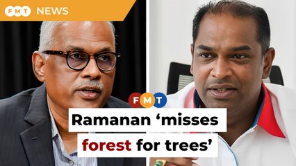 Ramanan ‘misses forest for trees’, says Santiago in spat over Indian community