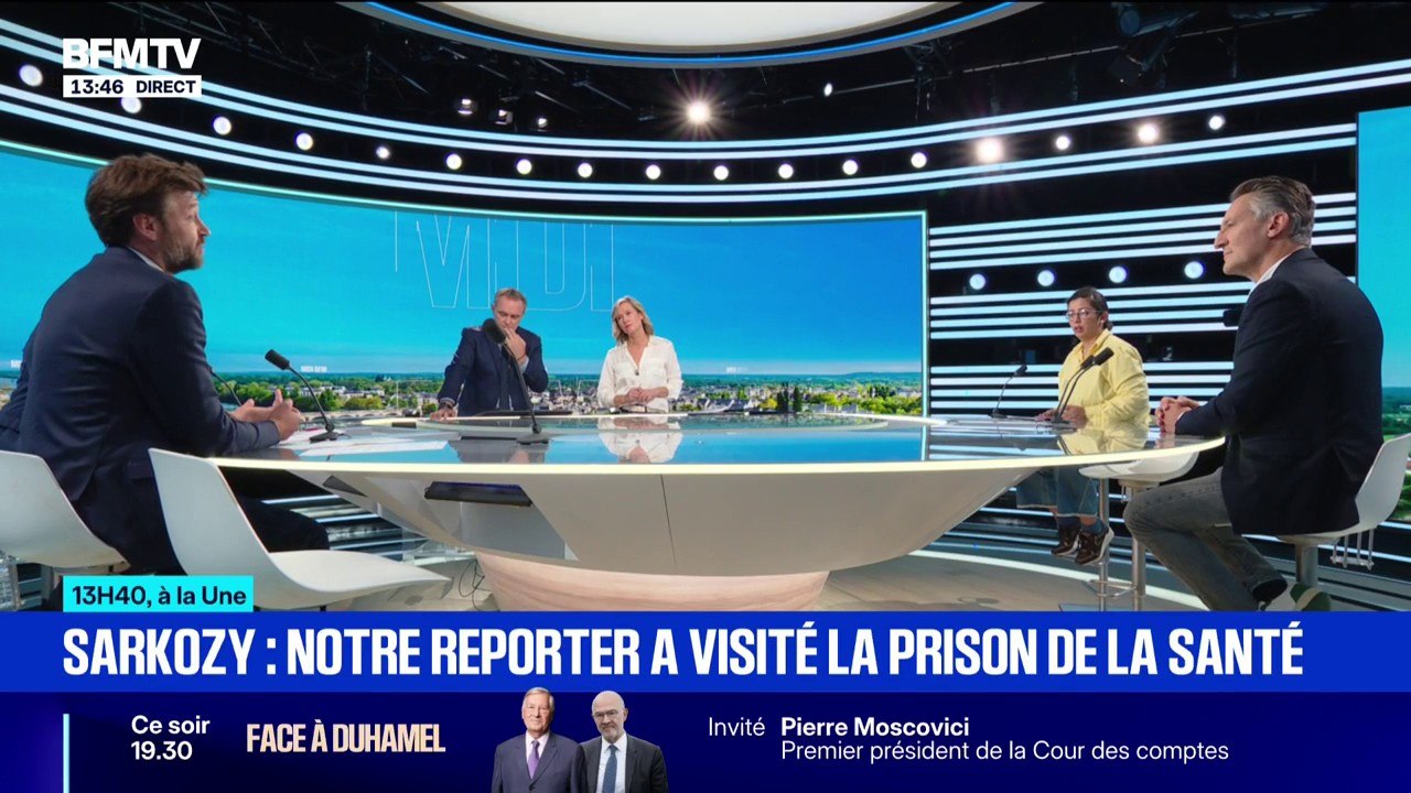 Incarcération de Nicolas Sarkozy: "Il y a des fantasmes autour de ce qu'on appelle à tort le quartier VIP" selon Fabrice Babin, reporter BFMTV