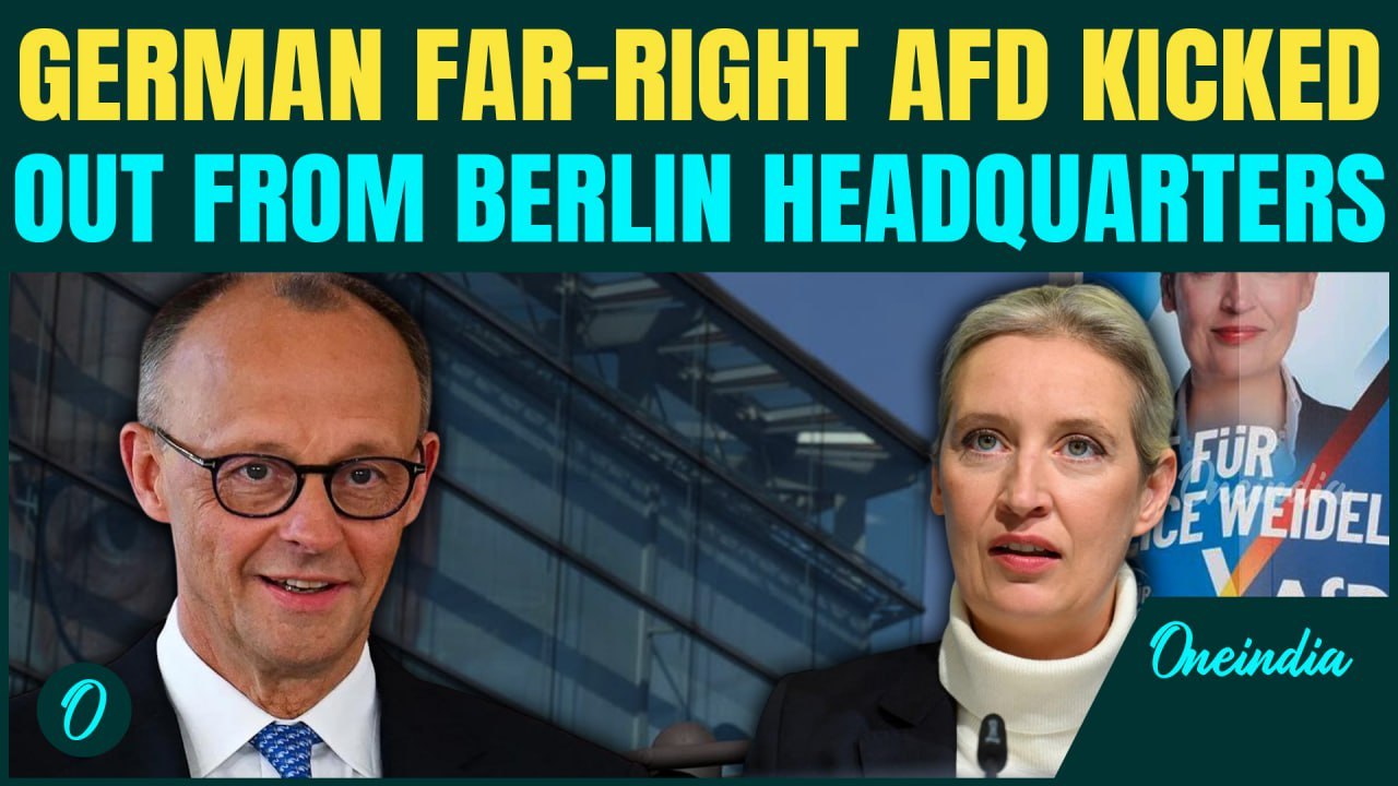 BREAKING: German Far-Right AFD Loses Berlin HQ After Election Night Party Backfires | AFD Kicked Out