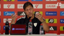 Matías Almeyda muestra su humildad y elogia a la afición hispalense