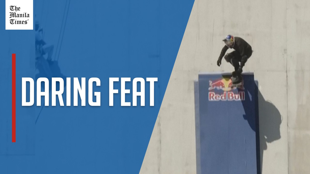 Brazilian breaks Guinness World Record for skateboarding down 22-story building