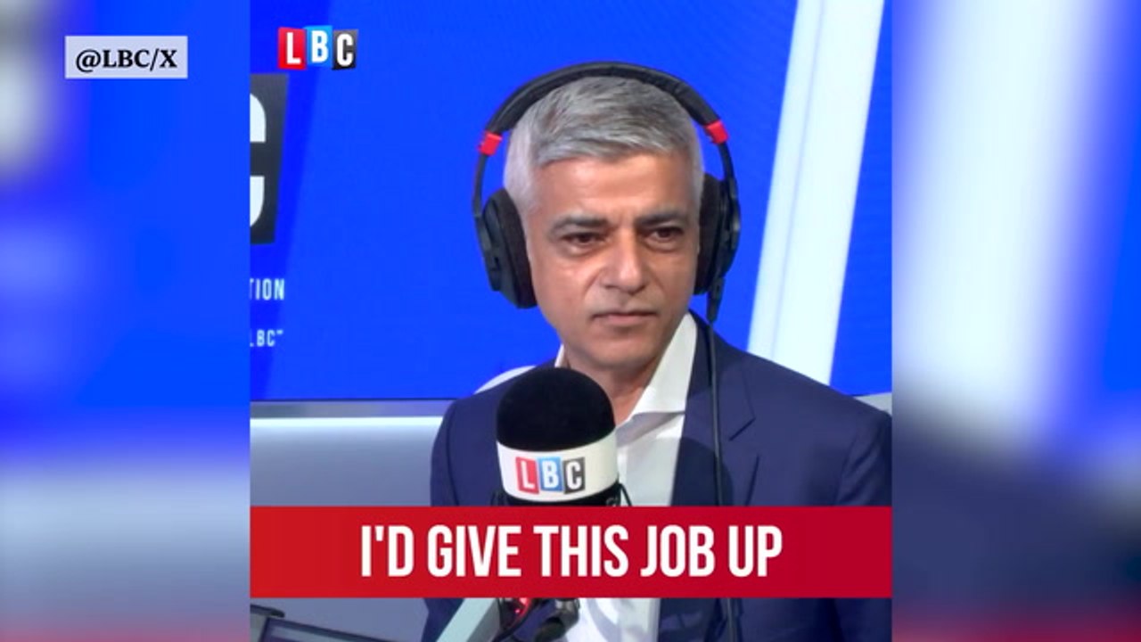 Sadiq Khan rules out 'doing a Burnham' and reveals 'intention' to remain London mayor until 2032