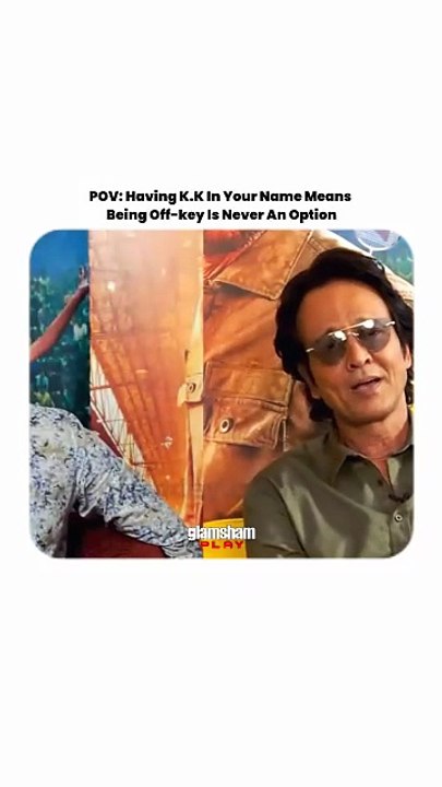 When your name has k.k in it, being pitch-perfect is basically in your dna 🎶🔥   #glamsham #kk #bollywoodmusic #legend #singersofindia #neveroffkey  glamsham, kk, bollywood music, legend, singers of india, never off key
