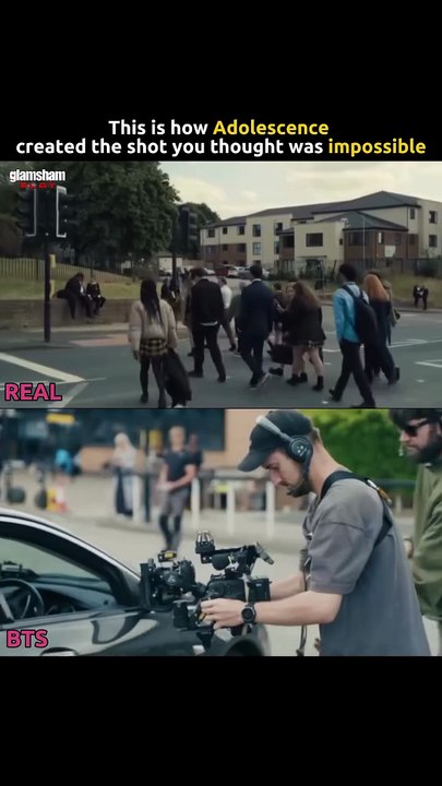 Turns out the ‘impossible shot’ in Adolescence was just a drone flexing on gravity 🚁🎥  #glamsham #btsmagic #dronecinematography #moviemagic #behindthescenes #filmmaking #adolescence  glamsham, bts magic, drone cinematography, movie magic, behind the sce