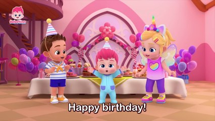 🎂 Happy Birthday for 100 Friends! Is Your Name in the Song  Part 1ㅣBebefinn Nursery Rhymes - Bebefinn - Nursery Rhymes & Kids Songs
