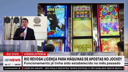 RJ revoga licença para máquinas de apostas no Jockey