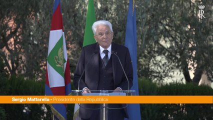 Mattarella "La solidarietà produce sviluppo e benessere"