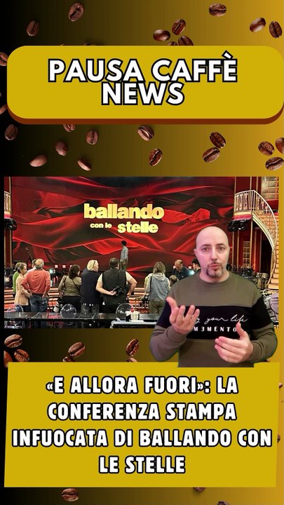 «E allora fuori» la conferenza stampa infuocata di Ballando con le stelle
