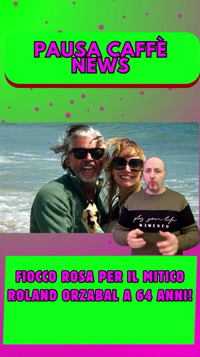 Fiocco rosa per il mitico Roland Orzabal a 64 anni!