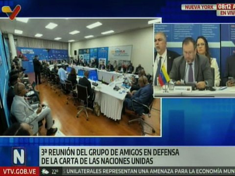 Canciller Yván Gil condena despliegue naval que viola la soberanía de Venezuela