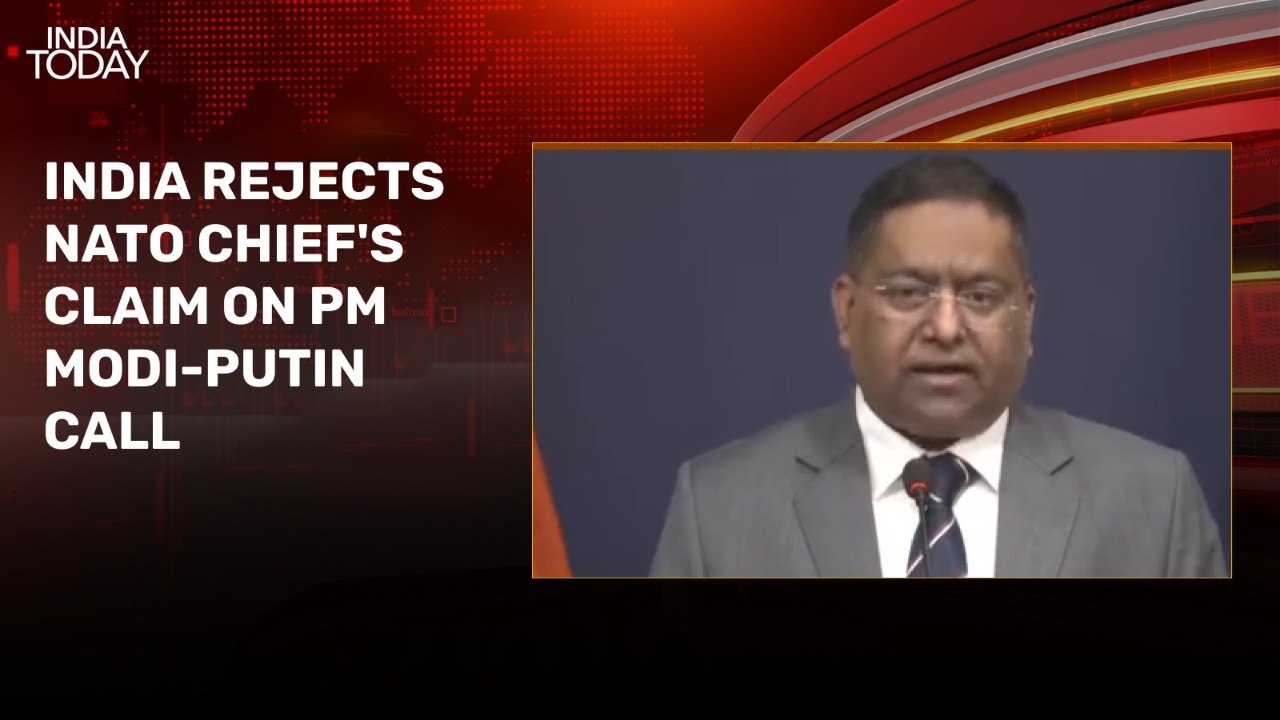 Factually incorrect: India slams Nato chief for his claim on PM Modi-Putin call