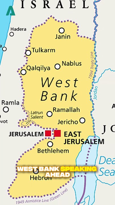 Trump: I Will Not Allow Israel to Annex the West Bank
