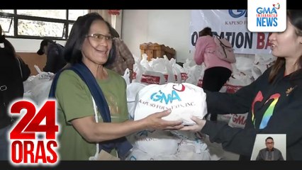 8,000 taga-Benguet, binigyan ng food packs ng GMA Kapuso Foundation | 24 Oras