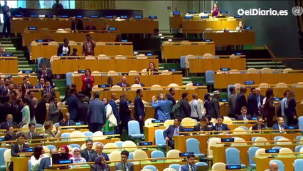 Boicot masivo a Netanyahu en la ONU: la mayoría de países abandonan la sala