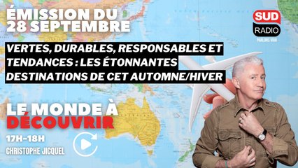 Vertes, durables, responsables et tendances : les étonnantes destinations de cet automne/hiver !