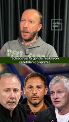 Volkan Tümkor: Solskjaer için Beşiktaş'tan sabır isteyenler Tedesco'ya 15 gün sabredemedi