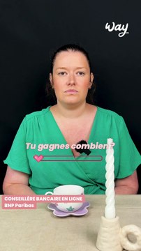 Tu gagnes combien ? 💋 Amélie est conseillère bancaire en ligne chez BNP Paribas, depuis plus de 2 ans. Elle est venue répondre aux questions sur son métier.