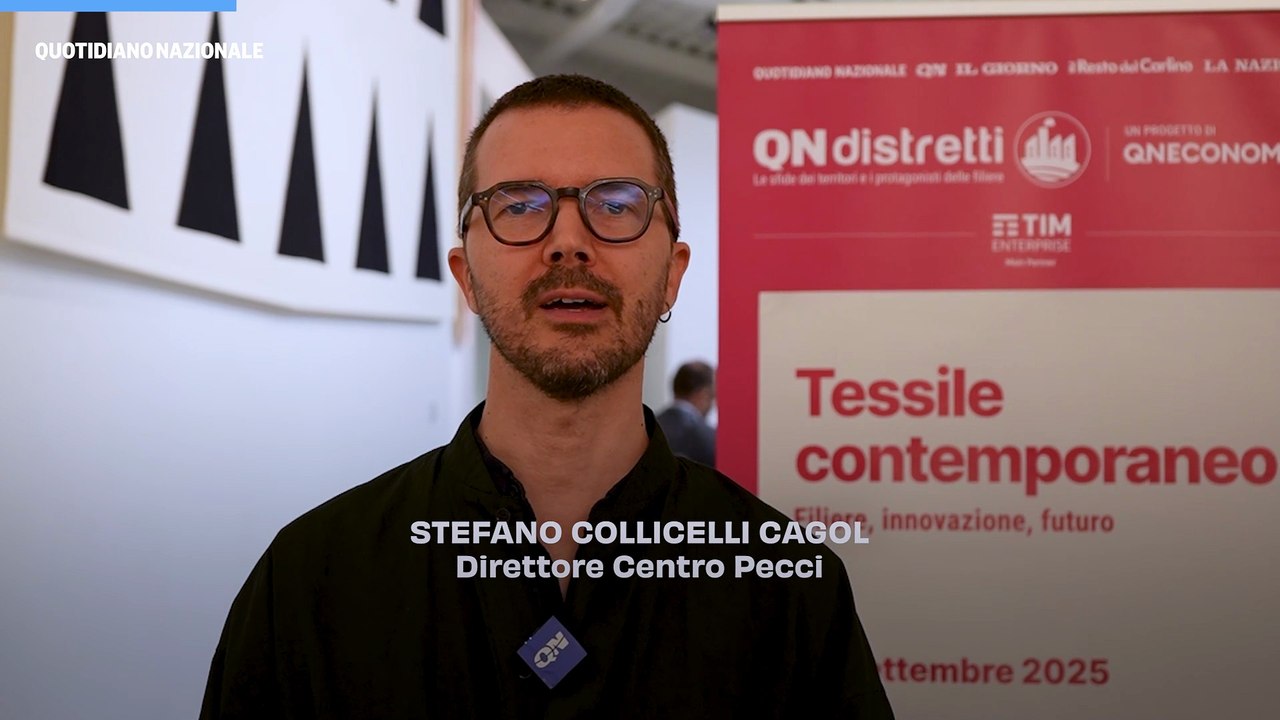 QN Distretti - Tessile contemporaneo | L'intervista a Stefano Collicelli Cagol, Direttore Centro Pecci Prato