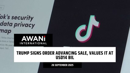 Trump signs order advancing sale, values it at USD14 bil