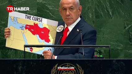 BM kürsüsünde işlediği cinayetleri saydı: Yahya Sinvar, Nasrallah ve bilim insanlarını öldürdük!