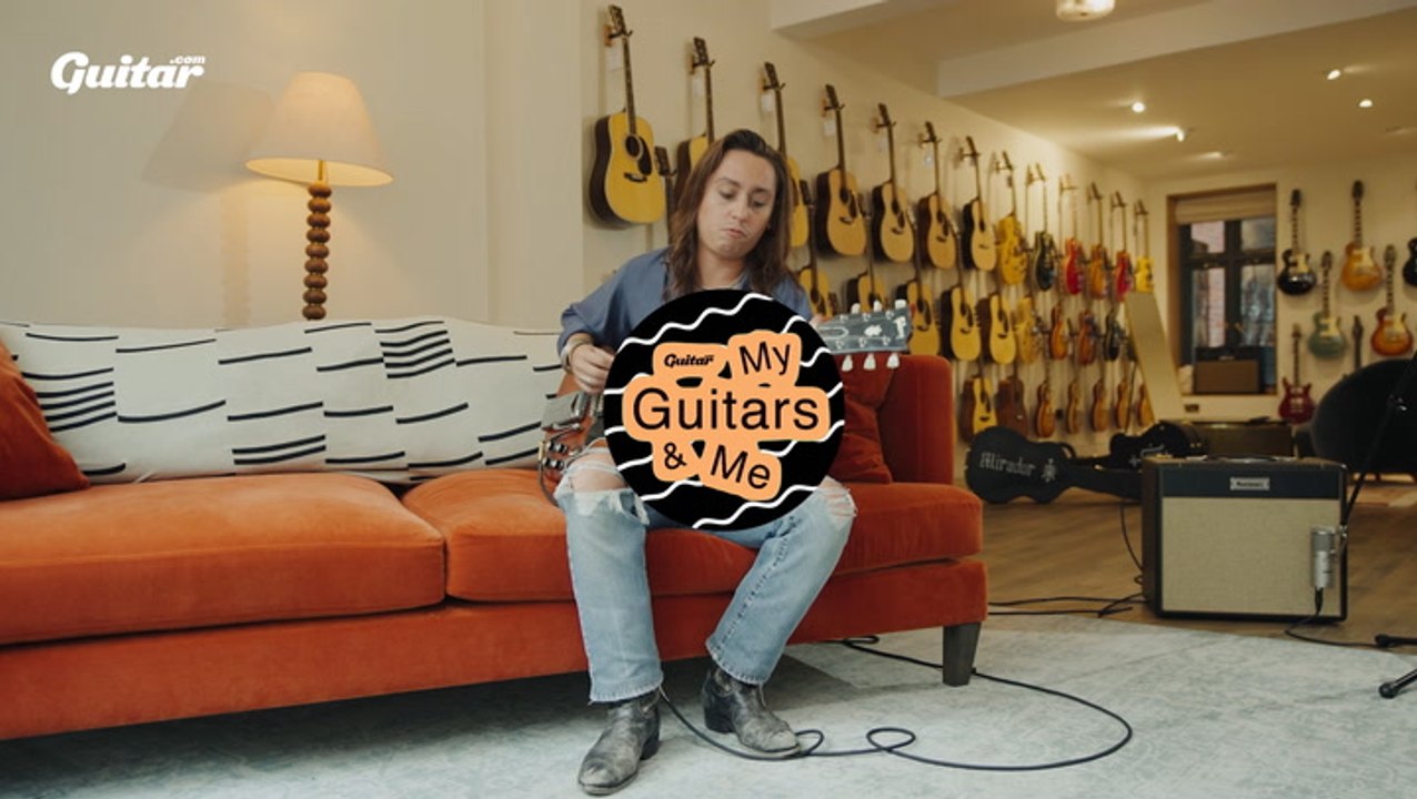 Jake Kiszka's rhinestone-worn vintage Gibson and his new "Pirate Guitar" | My Guitars & Me S3E02