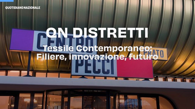 QN Distretti - Tessile contemporaneo | L'intervista a Davide Majone, Segretario Generale Confartigianato Imprese Prato