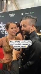 ‘DWTS’ Pros Mark Ballas and Val Chmerkovskiy Have the Most Heartfelt Messages for Their Partners