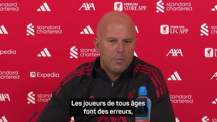 Liverpool - Slot sur Ekitike : "Tous les joueurs font des erreurs"