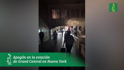 Apagón en la estación de Grand Central en Nueva York