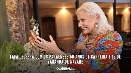 Fafá celebra com os paraenses 50 anos de carreira e 15 de Varanda de Nazaré