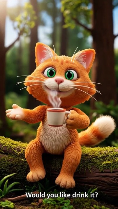 cat drinking coffee  #cats