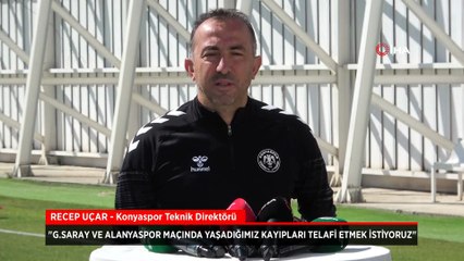 Konyaspor Teknik Direktörü Recep Uçar'dan Başakşehir sözleri: Telafi maçı