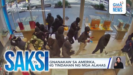 Halos 20 magnanakaw sa Amerika, nilooban ang tindahan ng mga alahas | Saksi