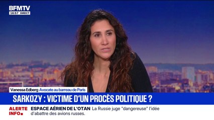 Condamnation de Nicolas Sarkozy: selon Vanessa Edberg, avocate au barreau de Paris, "le dossier est vide"