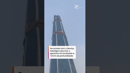 Terremoto de magnitude 6,2 atinge a Venezuela #shorts