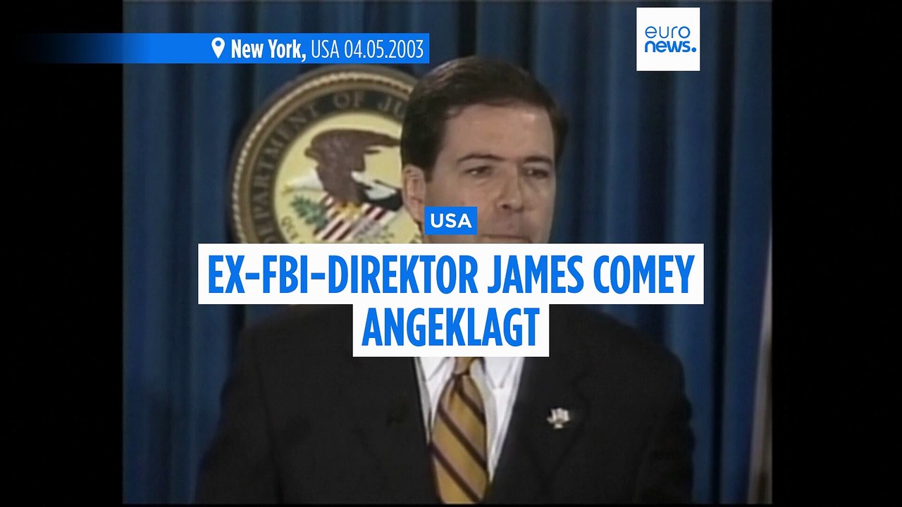 USA: Ex-FBI-Direktor James Comey angeklagt