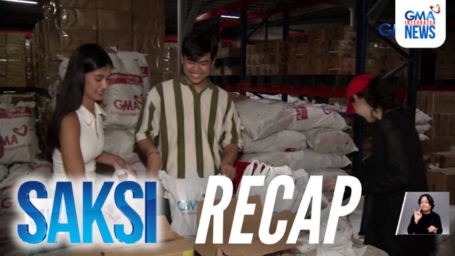 Saksi: (Part 3) Sparkle stars, nakiisa sa relief operations; Mayor Benjamin Magalong, nag-resign bilang ICI special adviser; Sanya Lopez at Elijah Canlas, magsasama sa isang proyekto ng GMA Pictures