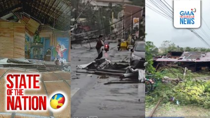 3 kinitil ng Bagyong Opong sa Masbate; mga lumikas at stranded naitala sa Bicol | SONA