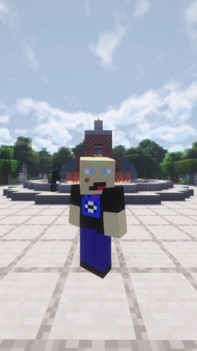 Un KIKOO invoque une poule super puissante qui attaque Herobrine sur Minecraft ! 🤯