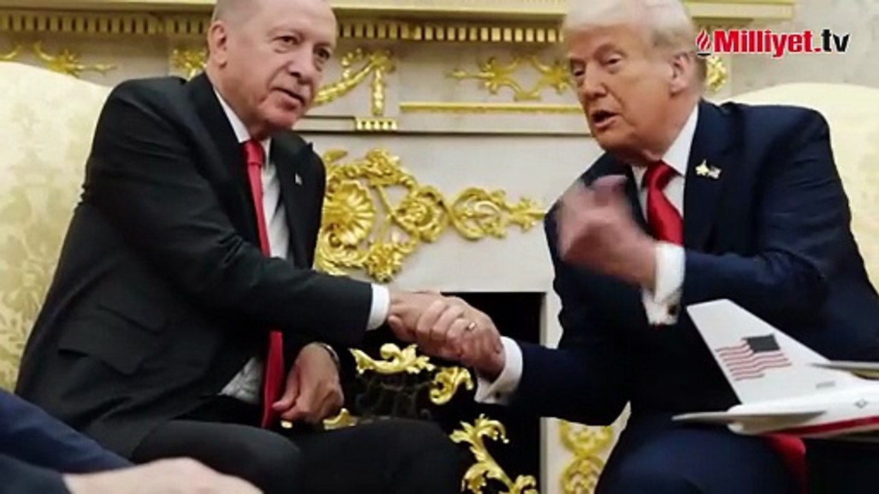 Beyaz Saray'dan Erdoğan-Trump görüşmesine ilişkin videolu paylaşım! 'Çok saygı duyulan bir adam'