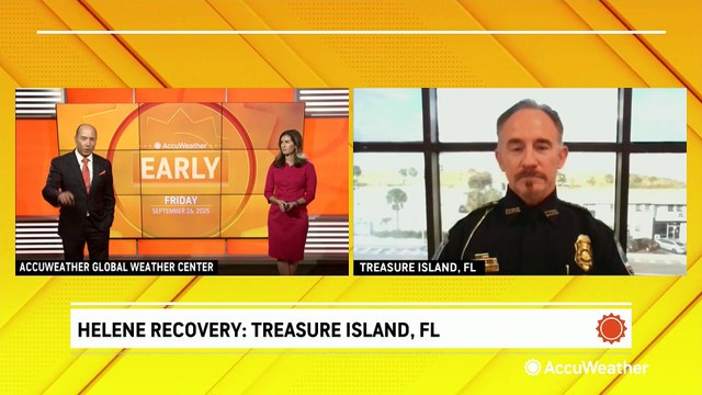 Florida's Treasure Island recovering one year after Hurricane Helene