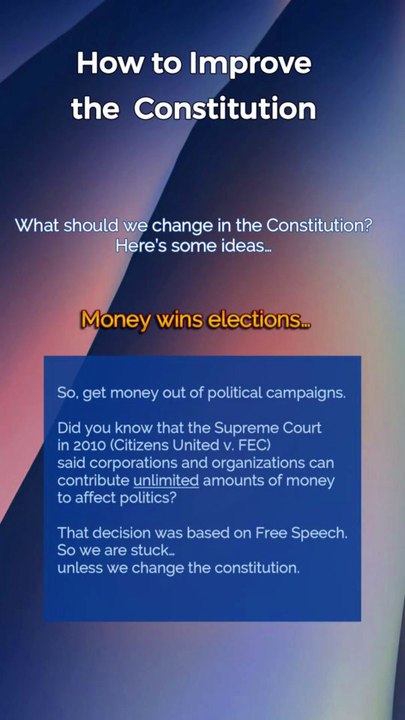Constitutional Changes