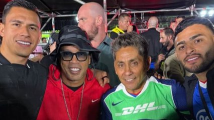 Ronaldinho y Jorge Campos conviven juntos; así brillan las leyendas del futbol