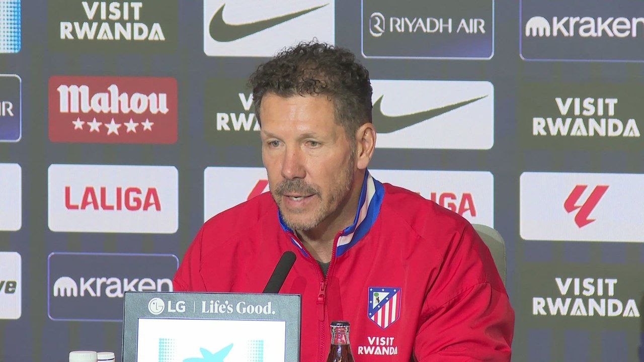 Simeone, rueda de prensa completa previa al Atleti - Real Madrid