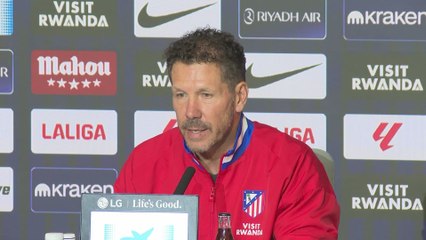Simeone, rueda de prensa completa previa al Atleti - Real Madrid