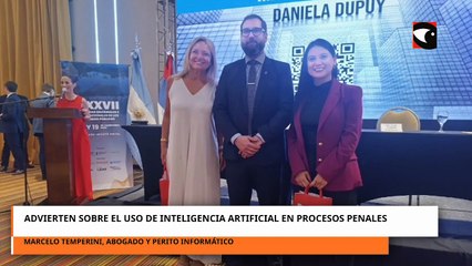 Temperini: advierten sobre el uso de inteligencia artificial en procesos penales.mp4