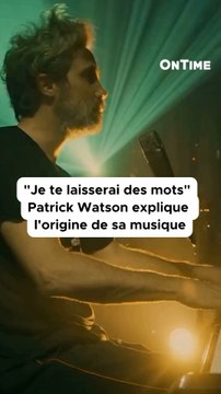 « Je te laisserai des mots » Comment il a composé ce titre 😍